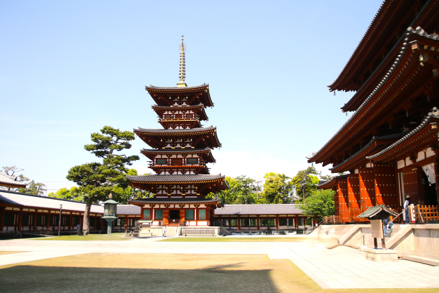 薬師寺の風景