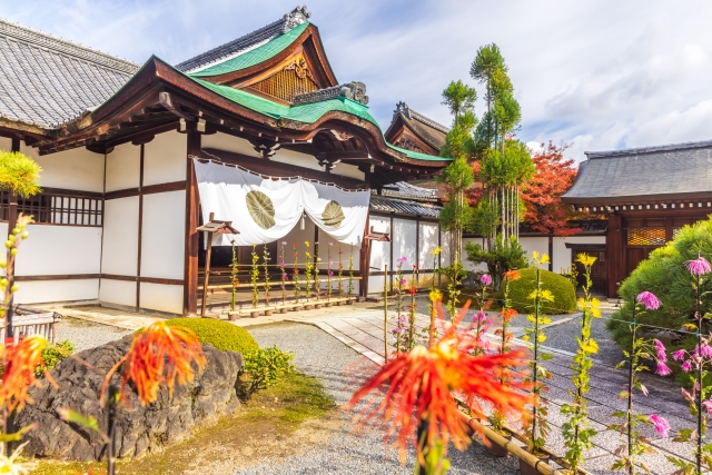 京都嵯峨野の大覚寺